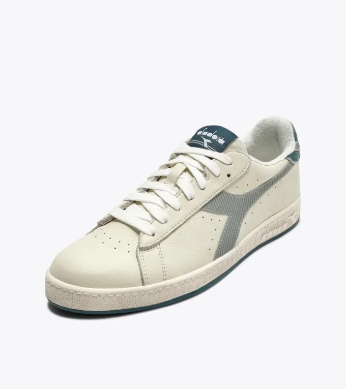 Game Low Stripes Waxed Sneaker da tennis retrò Game Low Stripes Waxed Sneaker da tennis retrò