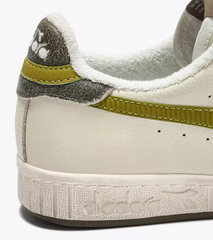 Game Low Stripes Waxed Sneaker da tennis retrò Game Low Stripes Waxed Sneaker da tennis retrò