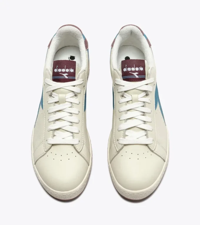 Game Low Stripes Waxed Sneaker da tennis retrò Game Low Stripes Waxed Sneaker da tennis retrò