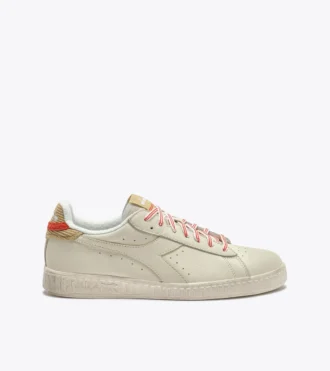 Game Low Tumble Waxed Sneaker da tennis retrò