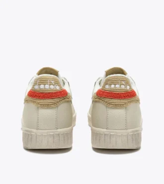 Game Low Tumble Waxed Sneaker da tennis retrò