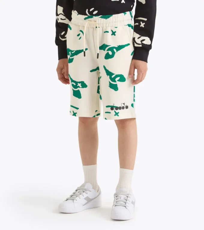 Jb. Bermuda Bermuda con logo Smile – Vestibilità comoda – Bambino