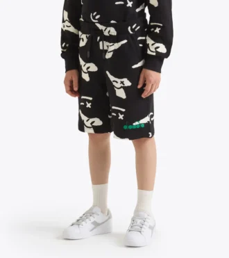 Jb. Bermuda Bermuda con logo Smile – Vestibilità comoda – Bambino