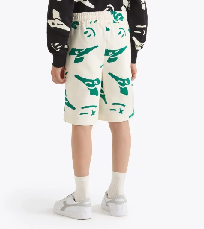 Jb. Bermuda Bermuda con logo Smile – Vestibilità comoda – Bambino