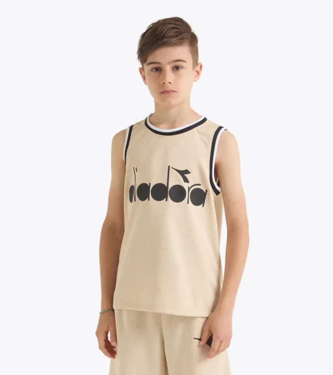 Jb. Canotta Tank Bskt Ball Sport – Vestibilità comoda – Ragazzo