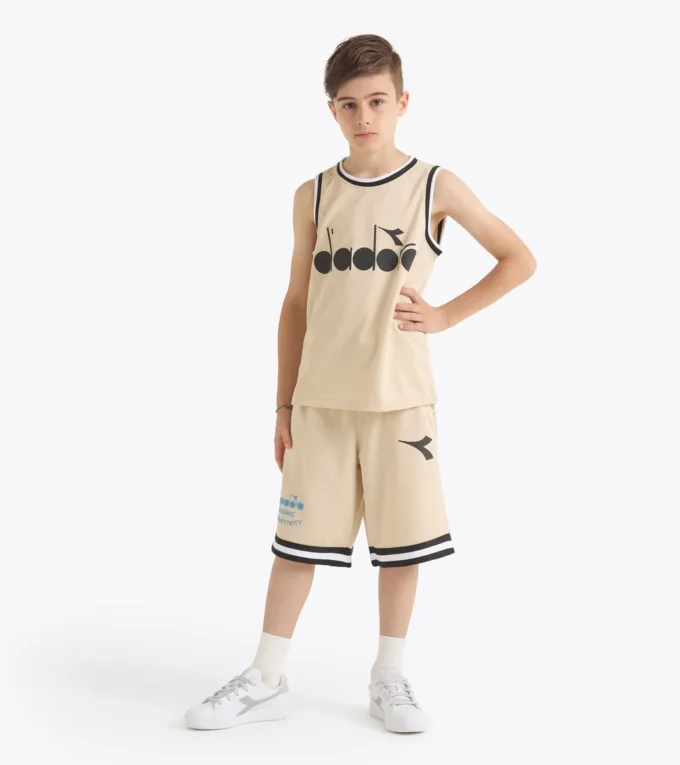 Jb. Canotta Tank Bskt Ball Sport – Vestibilità comoda – Ragazzo