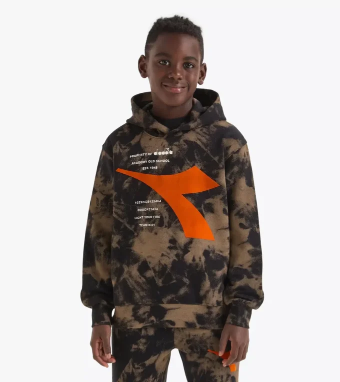 Jb. Felpa con cappuccio Felpa con cappuccio Tye Dye – Stampa tie dye – Ragazzo