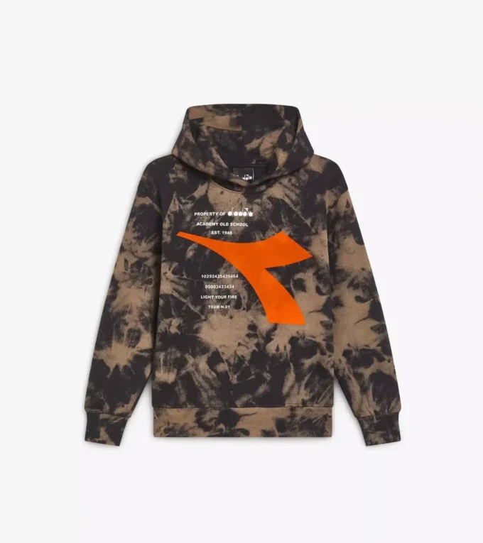 Jb. Felpa con cappuccio Felpa con cappuccio Tye Dye – Stampa tie dye – Ragazzo