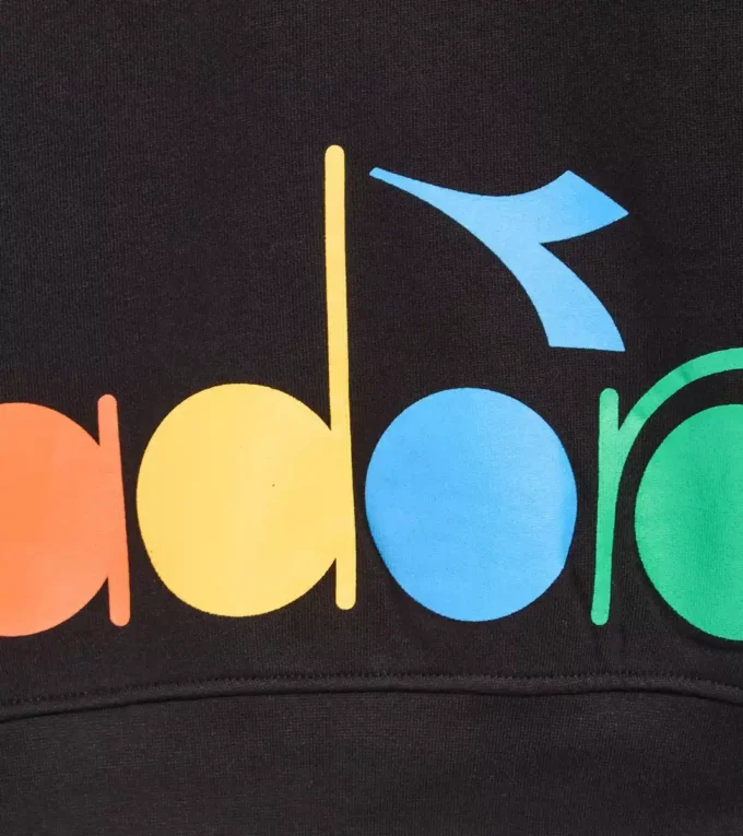 Jb. Felpa con cappuccio Fregio Hoodie con dettagli sbiaditi – Boy