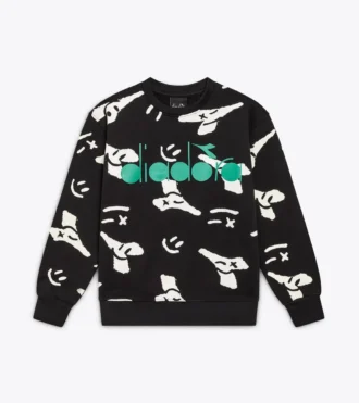 Jb. Felpa Felpa girocollo con logo Smile – Ragazzo