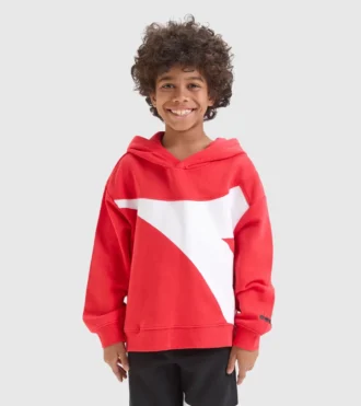 Jb.Hoodie Power Logo Felpa sportiva con maxi logo – Bambino