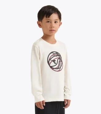 Jb. T-Shirt Ls Logo Maglietta a maniche lunghe in cotone – Bambino