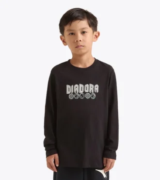 Jb. T-Shirt Ls Logo Maglietta a maniche lunghe in cotone – Bambino