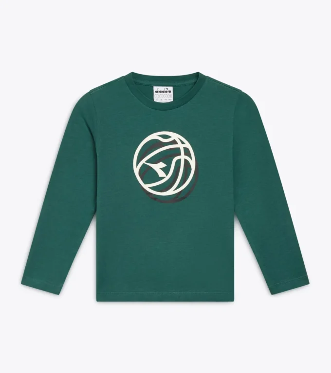 Jb. T-Shirt Ls Logo Maglietta a maniche lunghe in cotone – Bambino