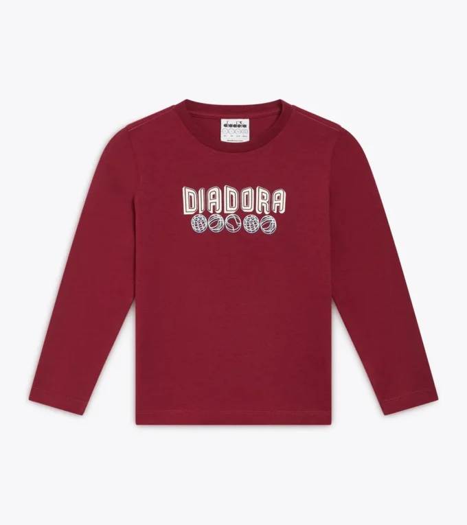 Jb. T-Shirt Ls Logo Maglietta a maniche lunghe in cotone – Bambino