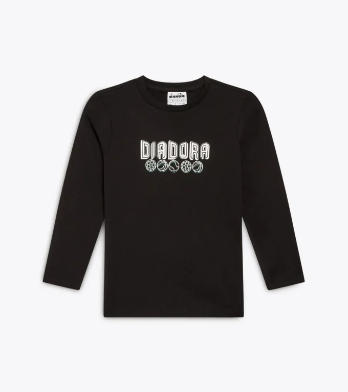 Jb. T-Shirt Ls Logo Maglietta a maniche lunghe in cotone – Bambino