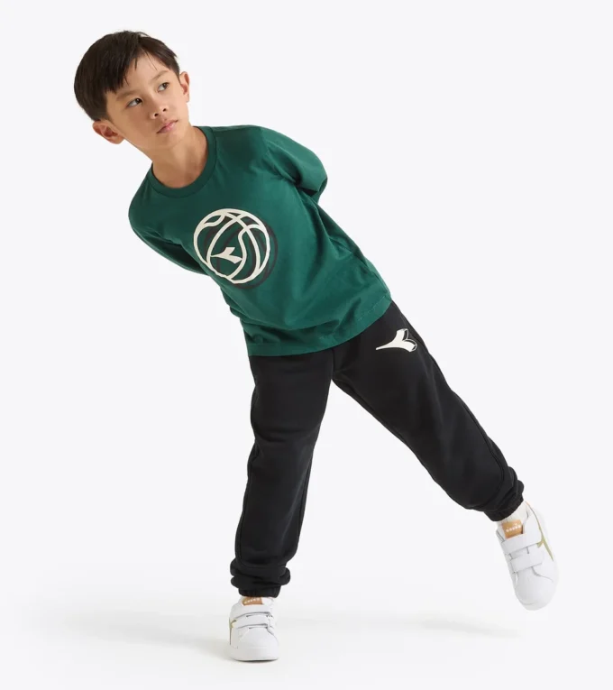 Jb. T-Shirt Ls Logo Maglietta a maniche lunghe in cotone – Bambino