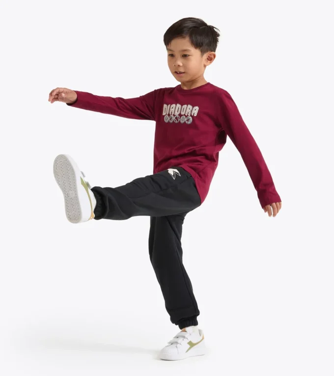 Jb. T-Shirt Ls Logo Maglietta a maniche lunghe in cotone – Bambino