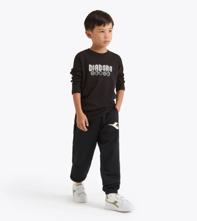 Jb. T-Shirt Ls Logo Maglietta a maniche lunghe in cotone – Bambino