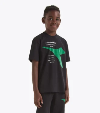 Jb. T-Shirt Ss Fregio T-shirt con logo a contrasto – Bambino