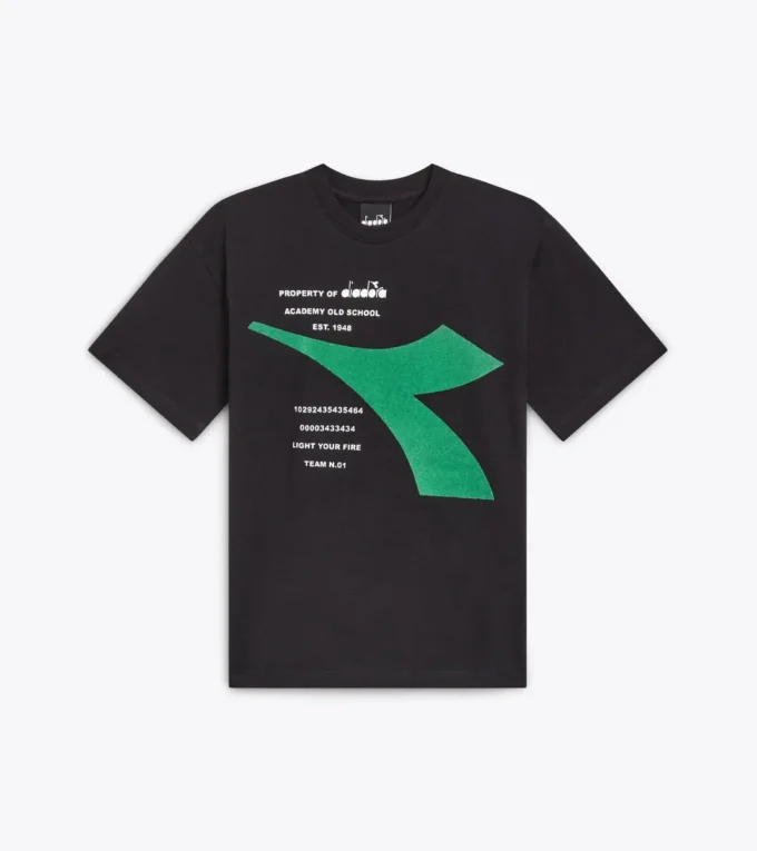 Jb. T-Shirt Ss Fregio T-shirt con logo a contrasto – Bambino