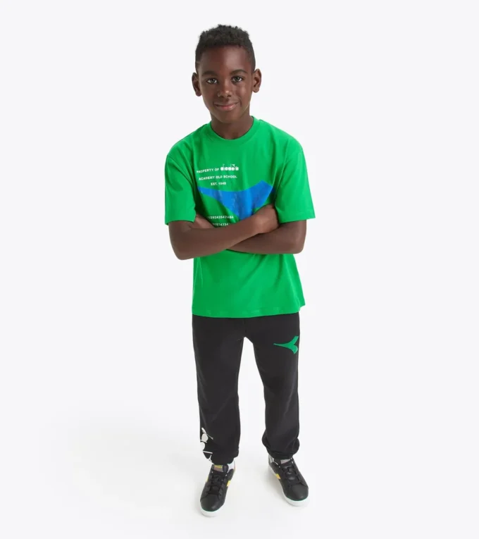 Jb. T-Shirt Ss Fregio T-shirt con logo a contrasto – Bambino