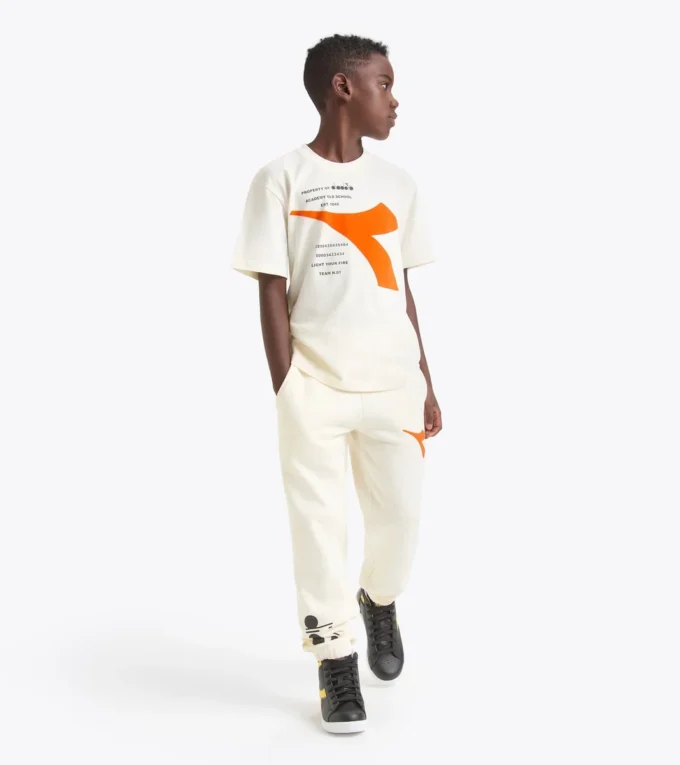 Jb. T-Shirt Ss Fregio T-shirt con logo a contrasto – Bambino