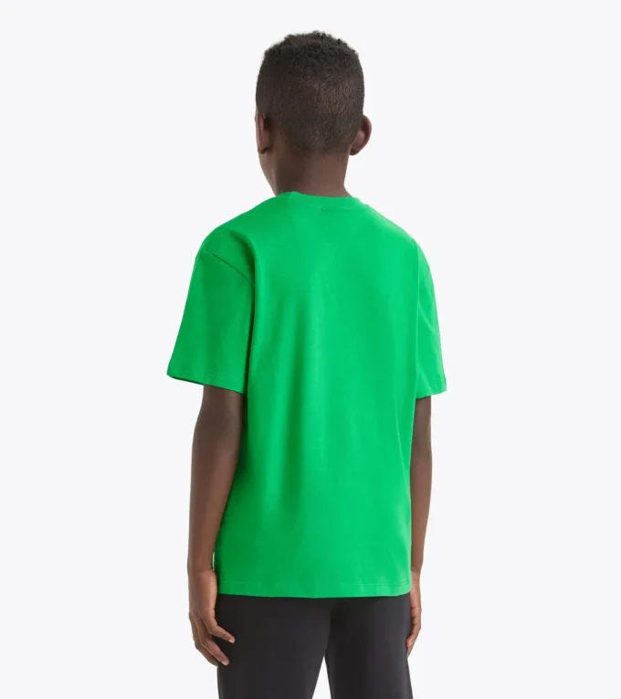 Jb. T-Shirt Ss Fregio T-shirt con logo a contrasto – Bambino