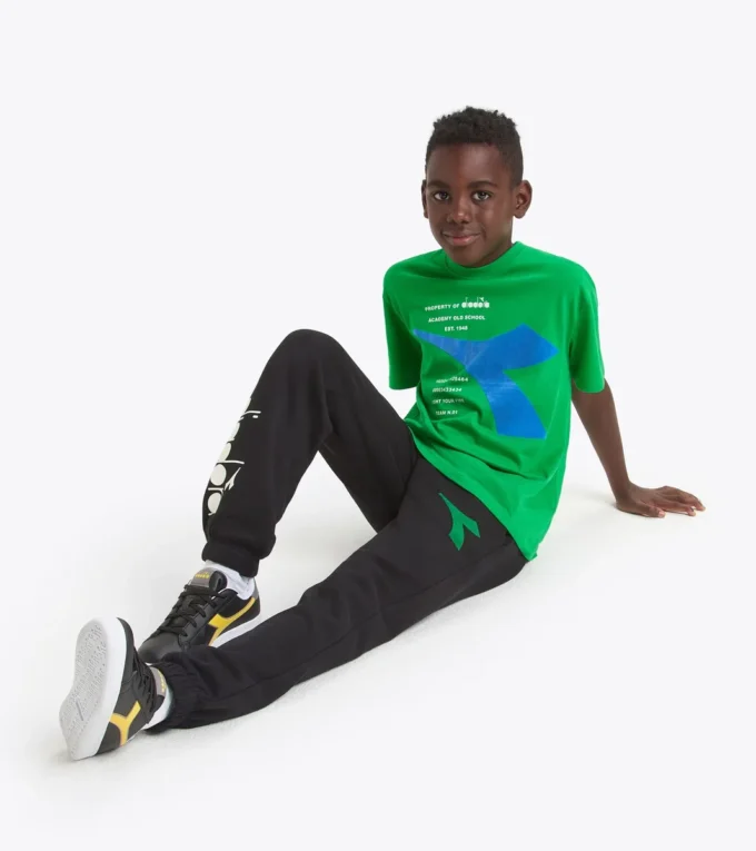 Jb. T-Shirt Ss Fregio T-shirt con logo a contrasto – Bambino