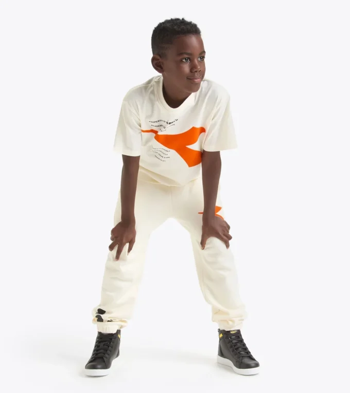 Jb. T-Shirt Ss Fregio T-shirt con logo a contrasto – Bambino