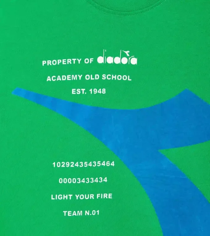 Jb. T-Shirt Ss Fregio T-shirt con logo a contrasto – Bambino