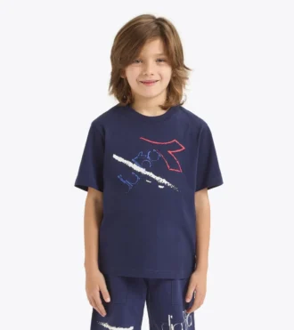 Jb. T-Shirt Ss Graffiti Bl T-shirt in cotone – Bambino