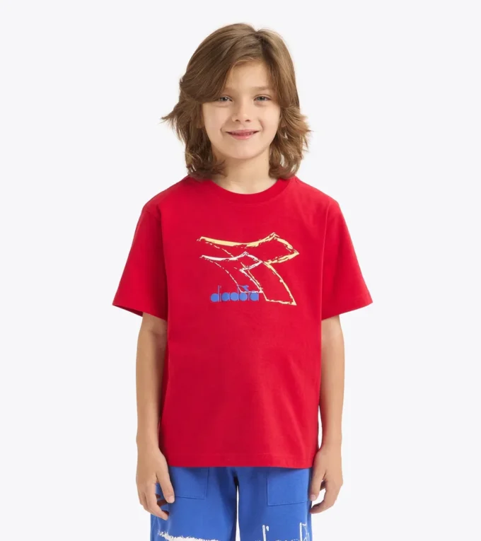 Jb. T-Shirt Ss Graffiti Bl T-shirt in cotone – Bambino