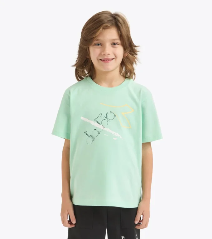 Jb. T-Shirt Ss Graffiti Bl T-shirt in cotone – Bambino