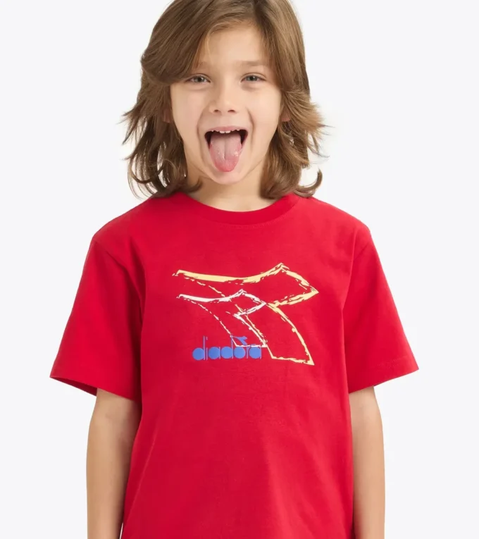 Jb. T-Shirt Ss Graffiti Bl T-shirt in cotone – Bambino