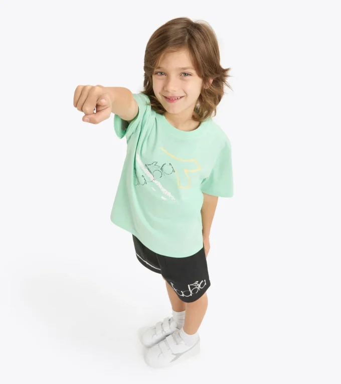 Jb. T-Shirt Ss Graffiti Bl T-shirt in cotone – Bambino