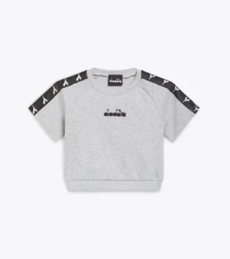 Jg. Crop Top Tape Top corto a costine – Bambina