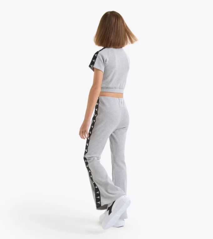 Jg. Crop Top Tape Top corto a costine – Bambina