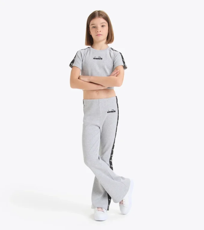 Jg. Crop Top Tape Top corto a costine – Bambina