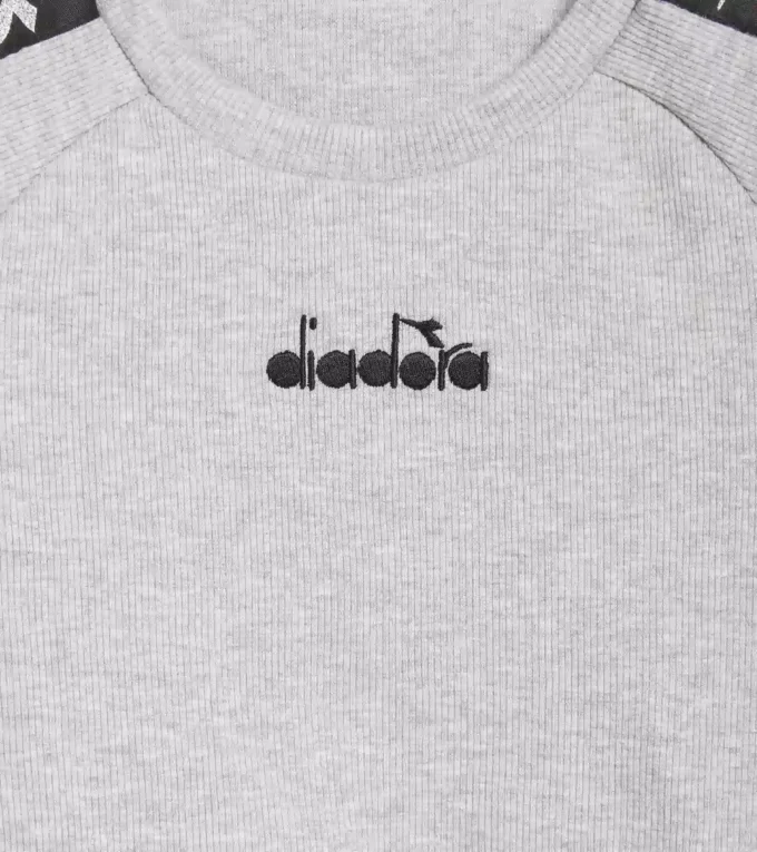 Jg. Crop Top Tape Top corto a costine – Bambina