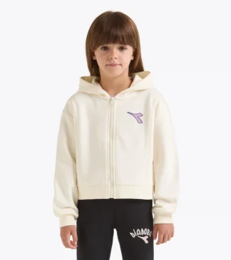 Jg. Felpa con cappuccio Felpa con cappuccio Fz Logo – Vestibilità regolare – Bambina