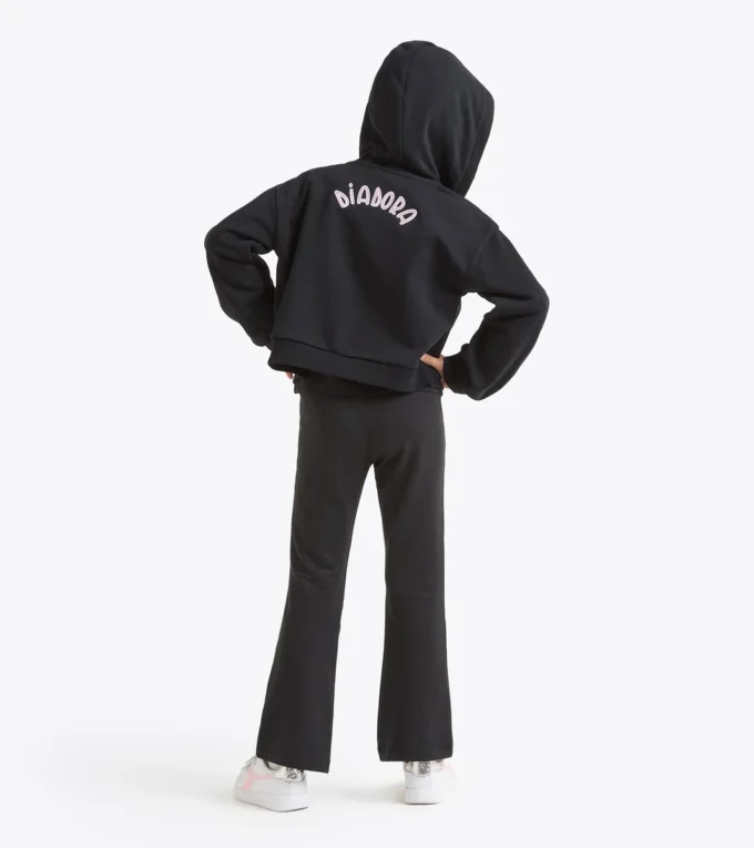 Jg. Felpa con cappuccio Felpa con cappuccio Fz Logo – Vestibilità regolare – Bambina