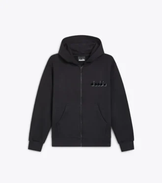 Jg. Felpa con cappuccio Fz Fregio Felpa con cappuccio e zip integrale – Bambina