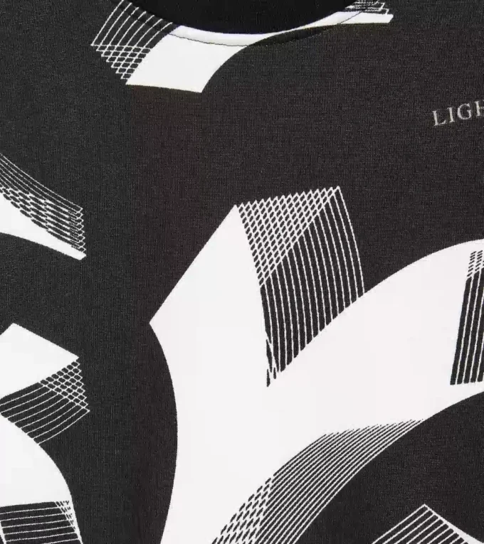 Jg. Felpa Crop Aop Felpa corta – Bambina