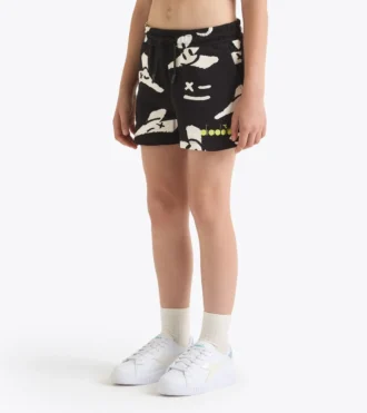 Jg. Pantaloncini Pantaloncini con logo Smile – Vestibilità comoda – Bambina