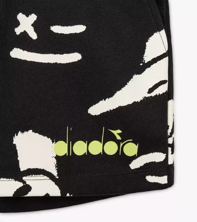 Jg. Pantaloncini Pantaloncini con logo Smile – Vestibilità comoda – Bambina