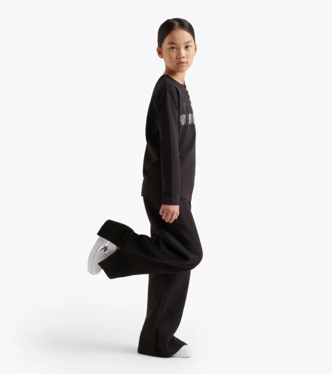 Jg. Pantaloni a zampa Pantaloni a zampa con strass – Bambina