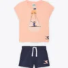 Jg.Set Ss Sport Art Set sportivo – Bambina