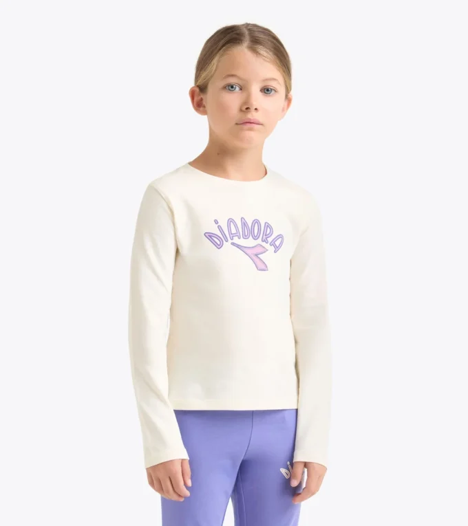 Jg. T-Shirt Ls Logo Maglia a maniche lunghe – Ragazza