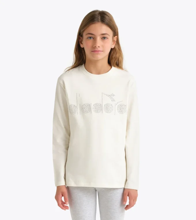 Jg. T-Shirt Ls Rhinestone Maglietta a maniche lunghe – Bambina